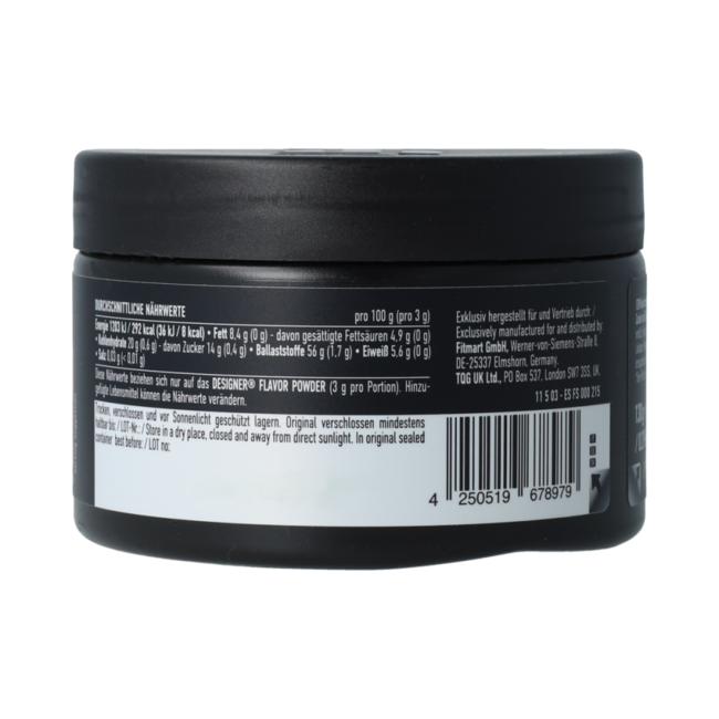 Polvo saborizante chocolate fudge 130,00 gramos