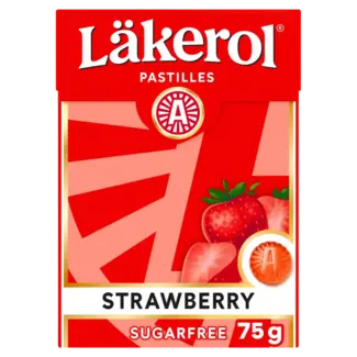 Lakerol Läk CI Strawberry 1p 24x25g 25.00 Gram
