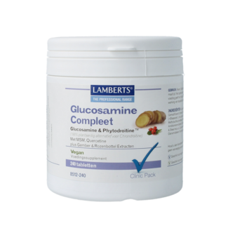 Lamberts Clinic Pack Glucosamine compleet vegan 240.00 Tabletten