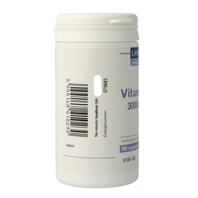 Vitamine D3 3000IE/75mcg 180.00 Capsules