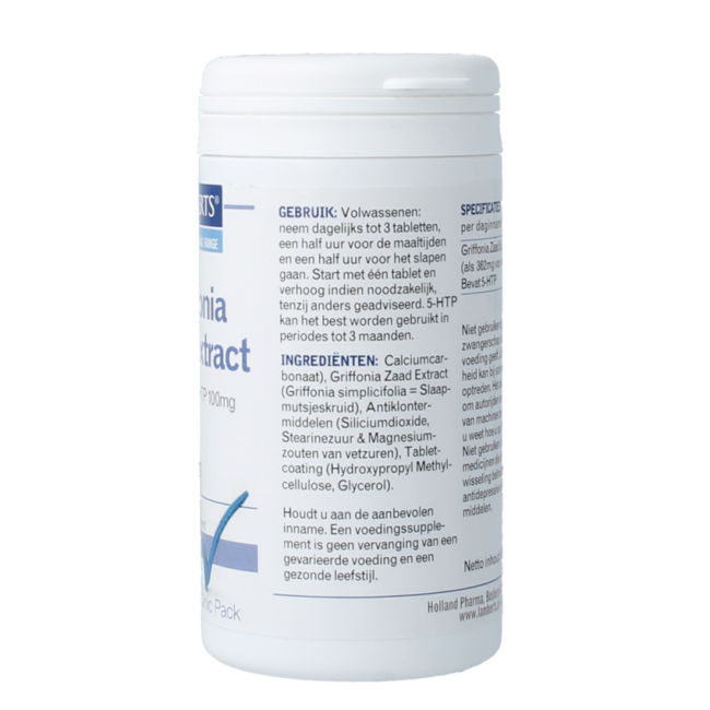 Griffonia zaad extract 5-HTP 100mg 120.00 Tabletten