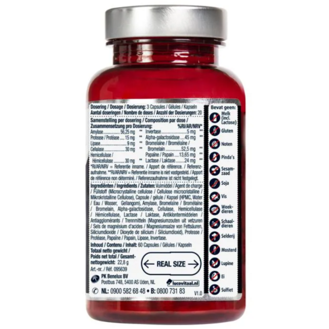 Enzymen Complex Puur 60.00 Capsules