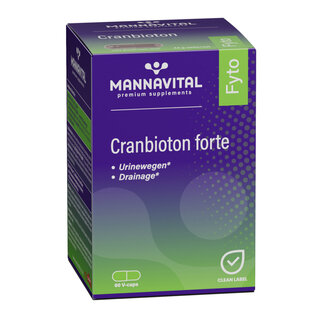 Mannavital Cranbioton forte 60.00 Capsules