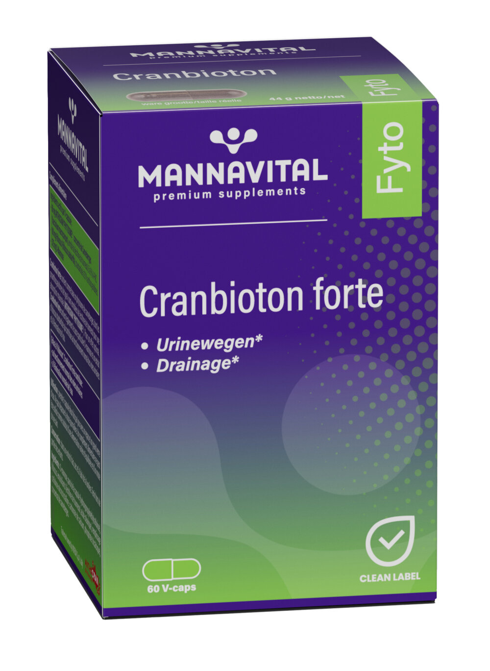 Mannavital Cranbioton forte 60 Capsules