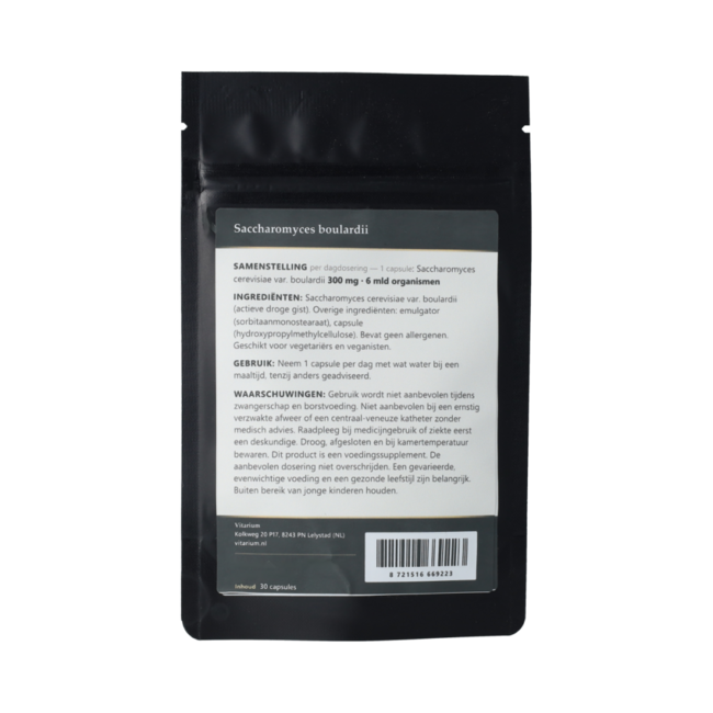 Saccharomyces boulardii. 30.00 Capsules