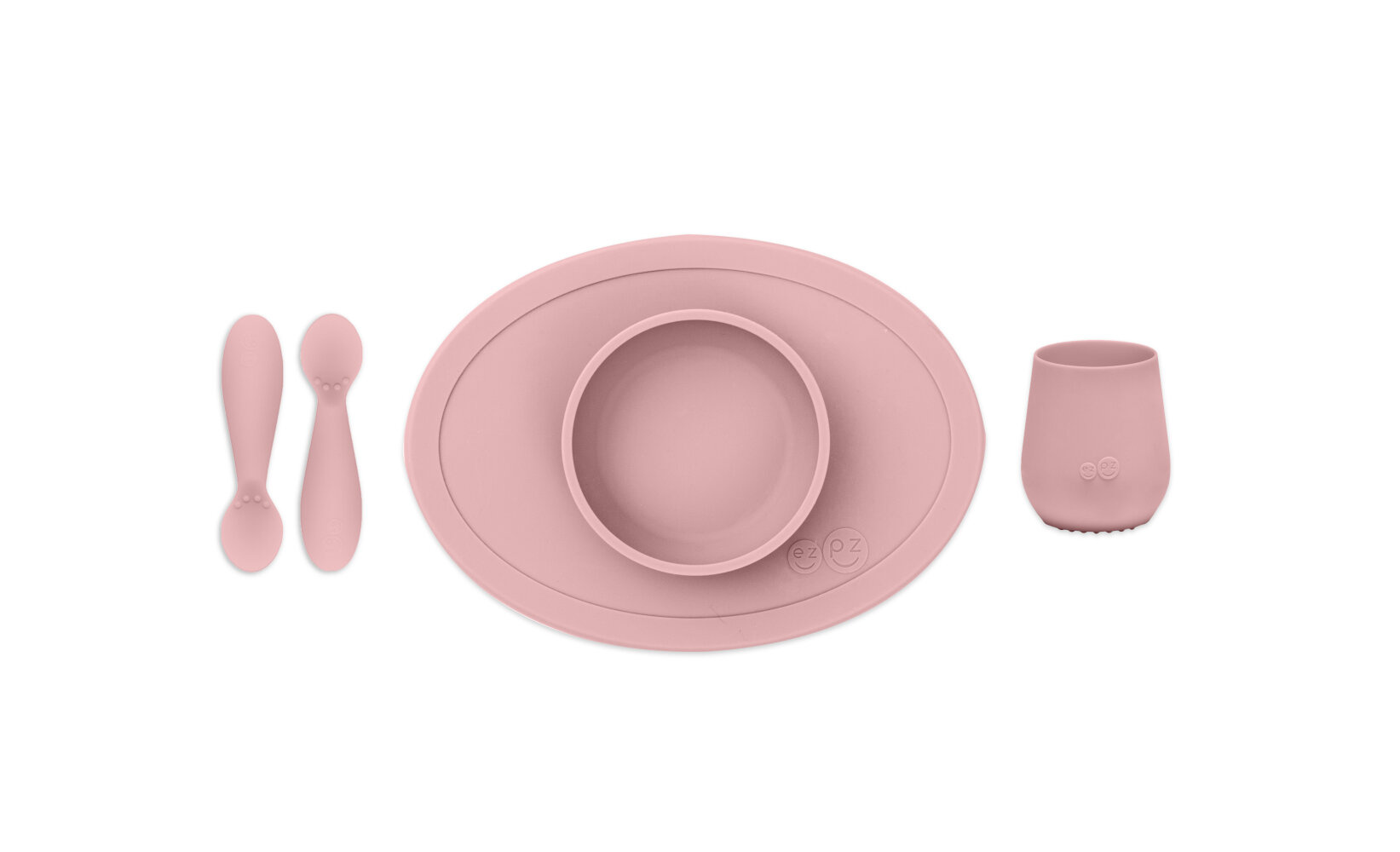 ezpz first food set blush 1 Stuks