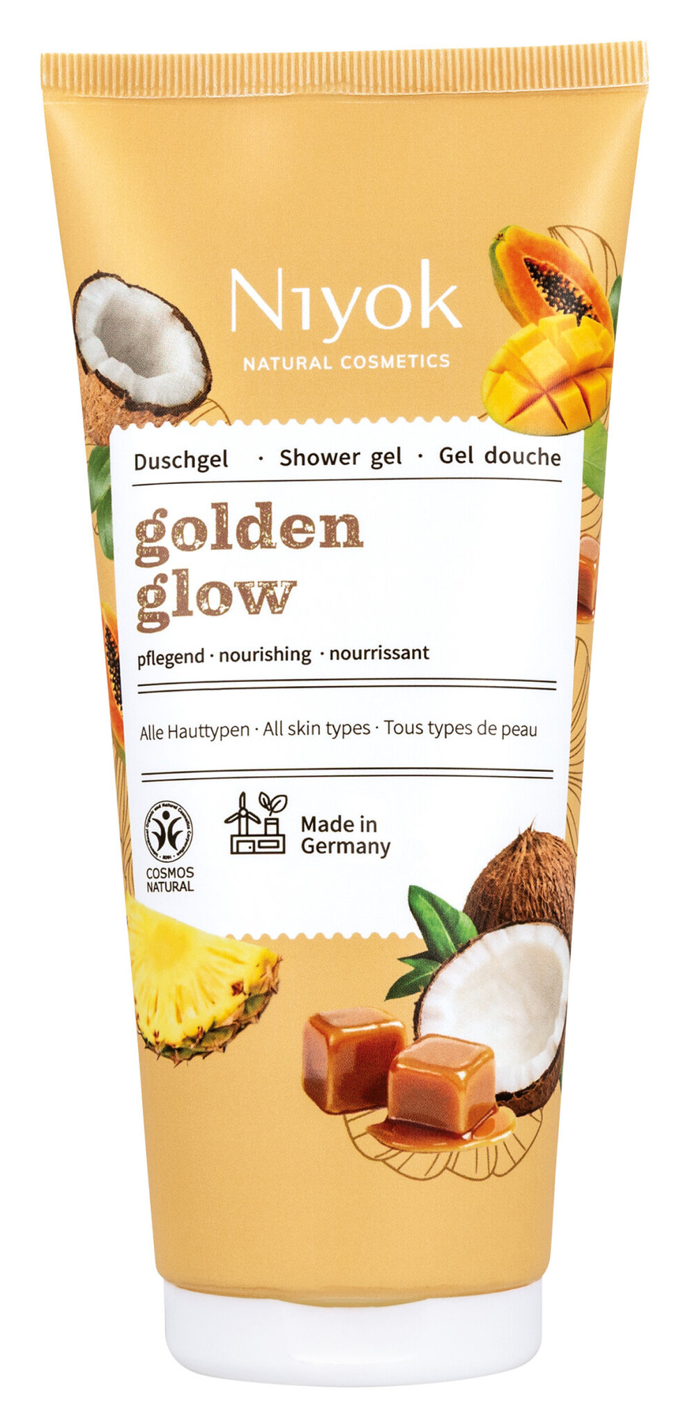 Niyok shower gel Golden Glow 200 Milliliter