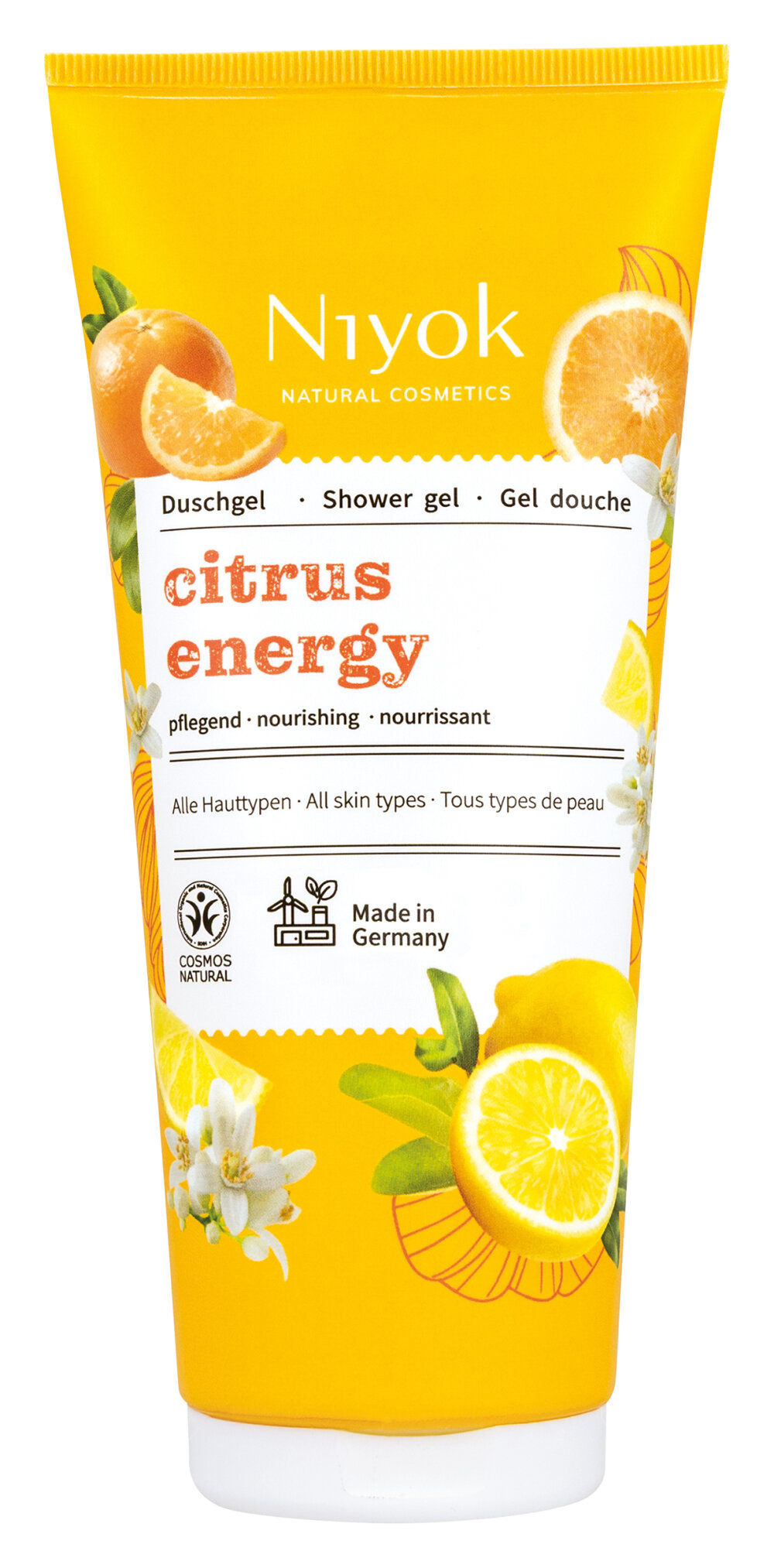Niyok shower gel Citrus Energy 200 Milliliter