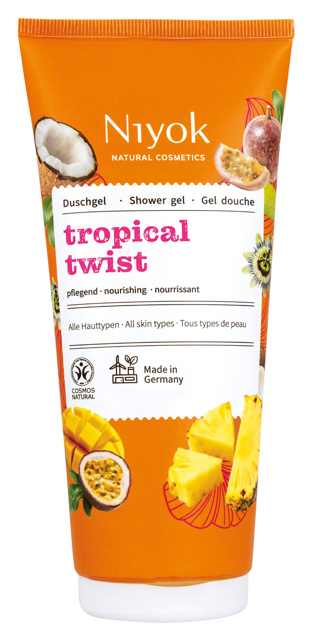 Niyok shower gel Tropical Twist 200 Milliliter