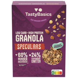TastyBasics Granola speculaas 6 Stuks