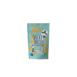 John Altman John Altman Biologische Flat Pretzels Sea Salt 80g 80.00 Gram