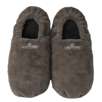 Warmies Slippies grijs 41-45 1.00 Stuks