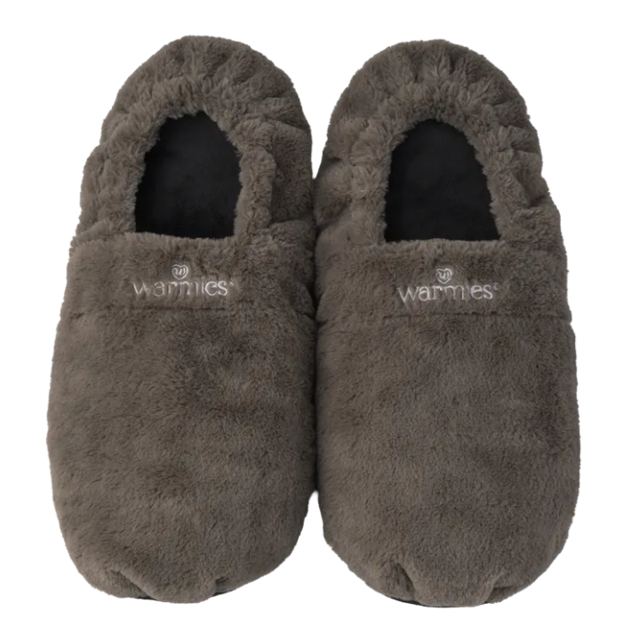 Warmies Slippies grijs 41-45 1 Stuks