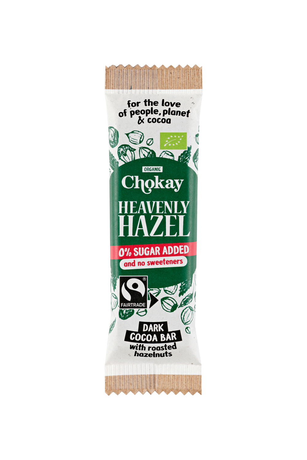 Chokay BIO Snack Bar Dark Heavenly Hazel 30 Gram