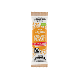 Chokay BIO Snack Bar Dark Caramel Peanut 30.00 Gram