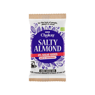 Chokay BIO Bar Dark Salty Almond 70.00 Gram