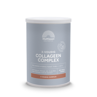 Mattisson Collageen complex 3-voudig Strawberry Lime 300.00 Gram