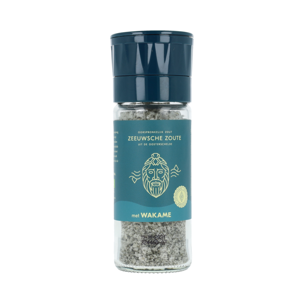 Zeeuwsche Zoute Keramische zoutmolen Wakame 65 Gram