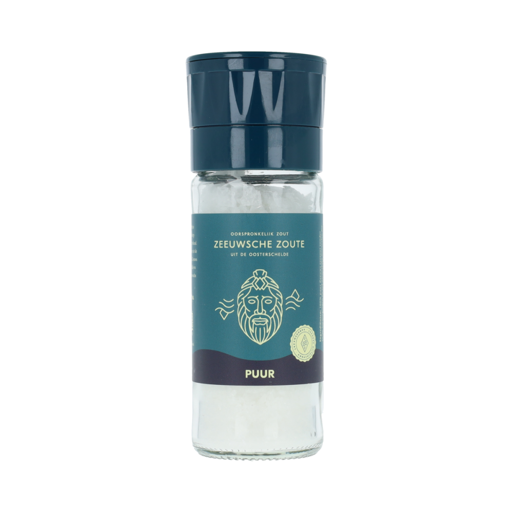 Zeeuwsche Zoute Keramische Zoutmolen puur 65 Gram