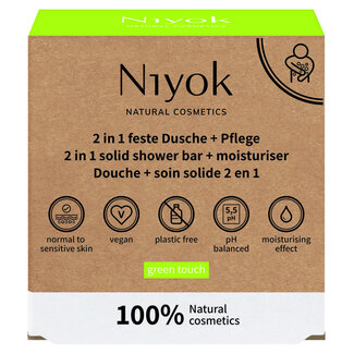 Niyok Shower 2 in 1 green touch 80.00 Gram