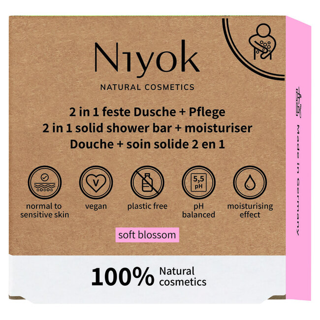 2-in-1-Dusche Soft Blossom 80,00 Gramm