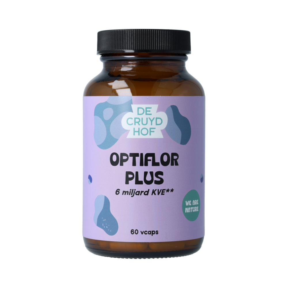 De Cruydhof Optiflor plus 60.00 Vegetarische capsules