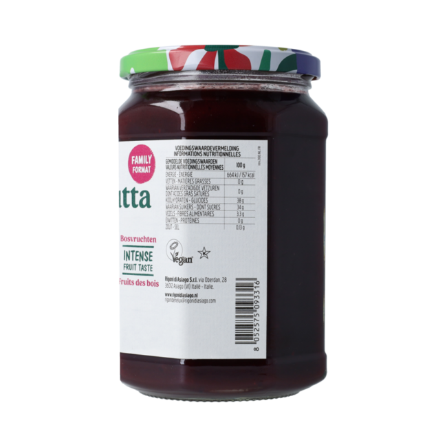Bosvruchtenjam bio 600.00 Gram