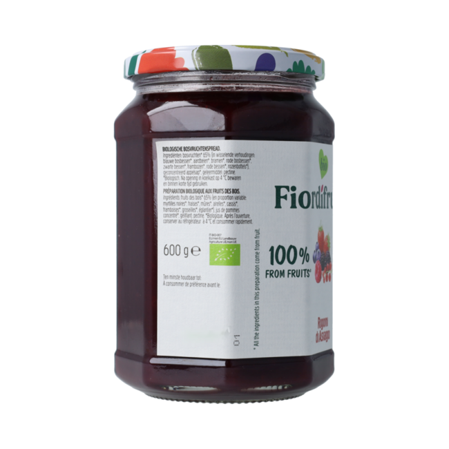 Bosvruchtenjam bio 600.00 Gram