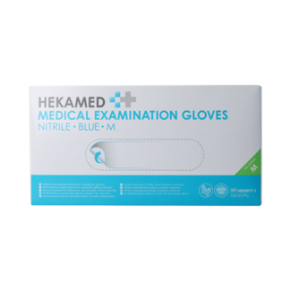 Hekamed Handschoenen soft nitrile M 100 Stuks