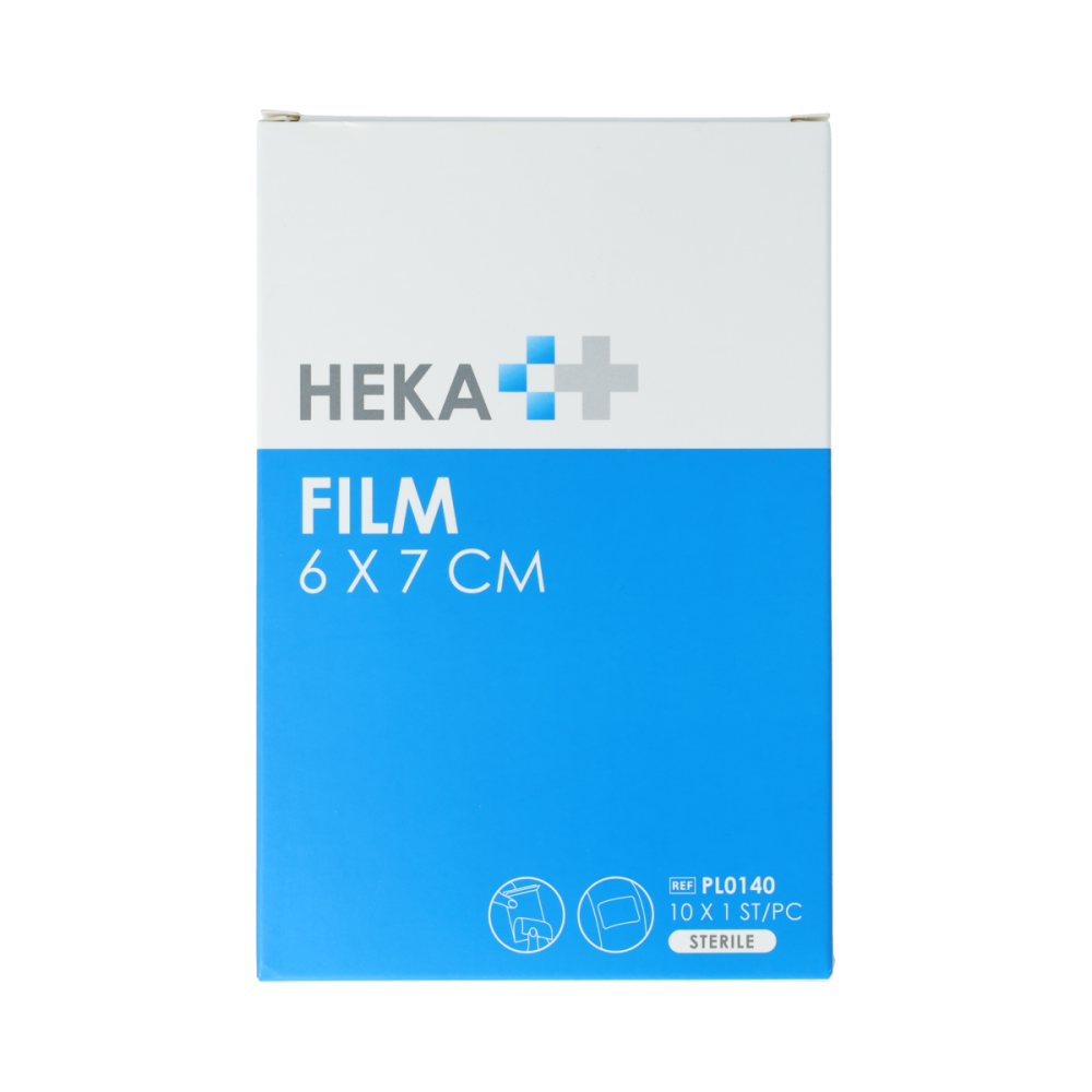 Hekafilm Wondfolie 6 x 7cm 10.00 Stuks