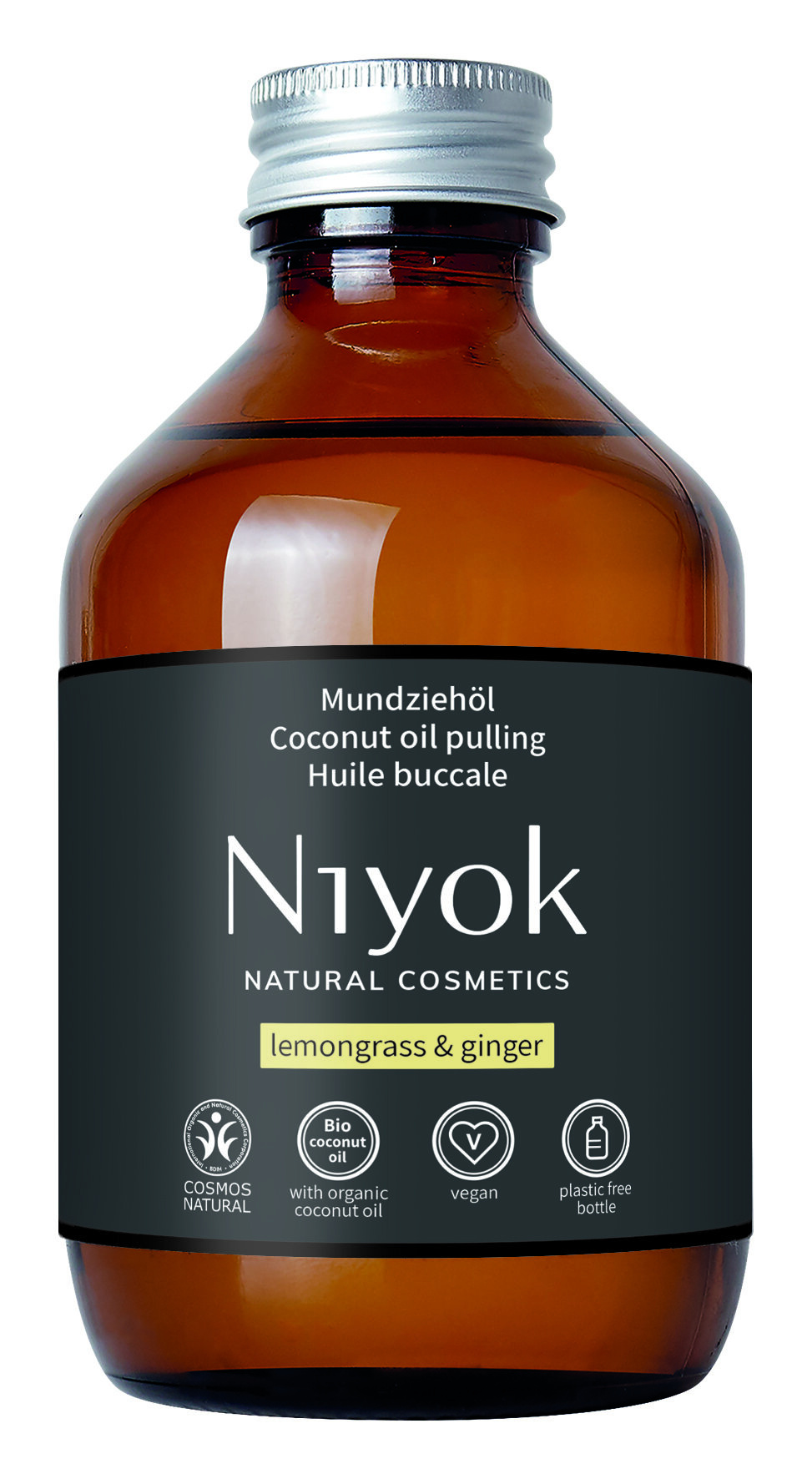 Niyok coconut oil pulling lemongrass 200.00 Milliliter