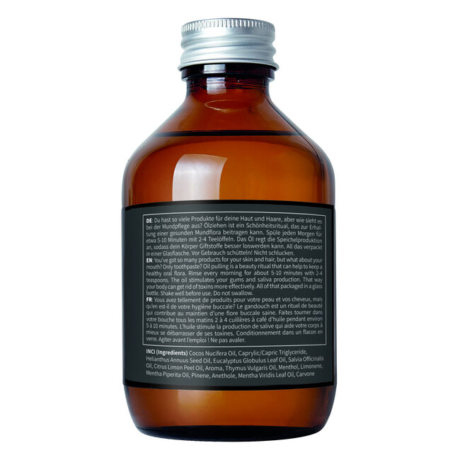 coconut oil pulling peppermint 200.00 Milliliter