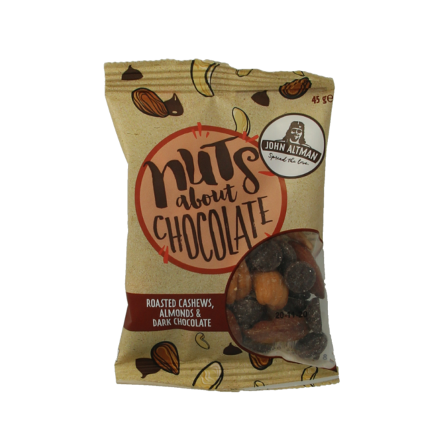 OP=Op Mixed nuts & chocol 45.00 Gram