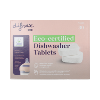 Difrax ECO Vaatwastabletten, 30st 30 Tabletten