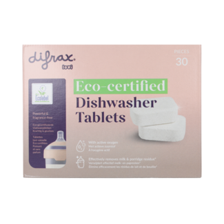 Difrax ECO Vaatwastabletten, 30st 30.00 Tabletten