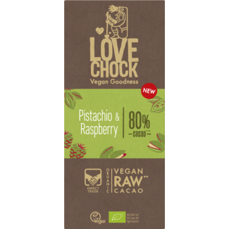 Lovechock Lovechock Pistachio & Raspberry 70.00 Gram