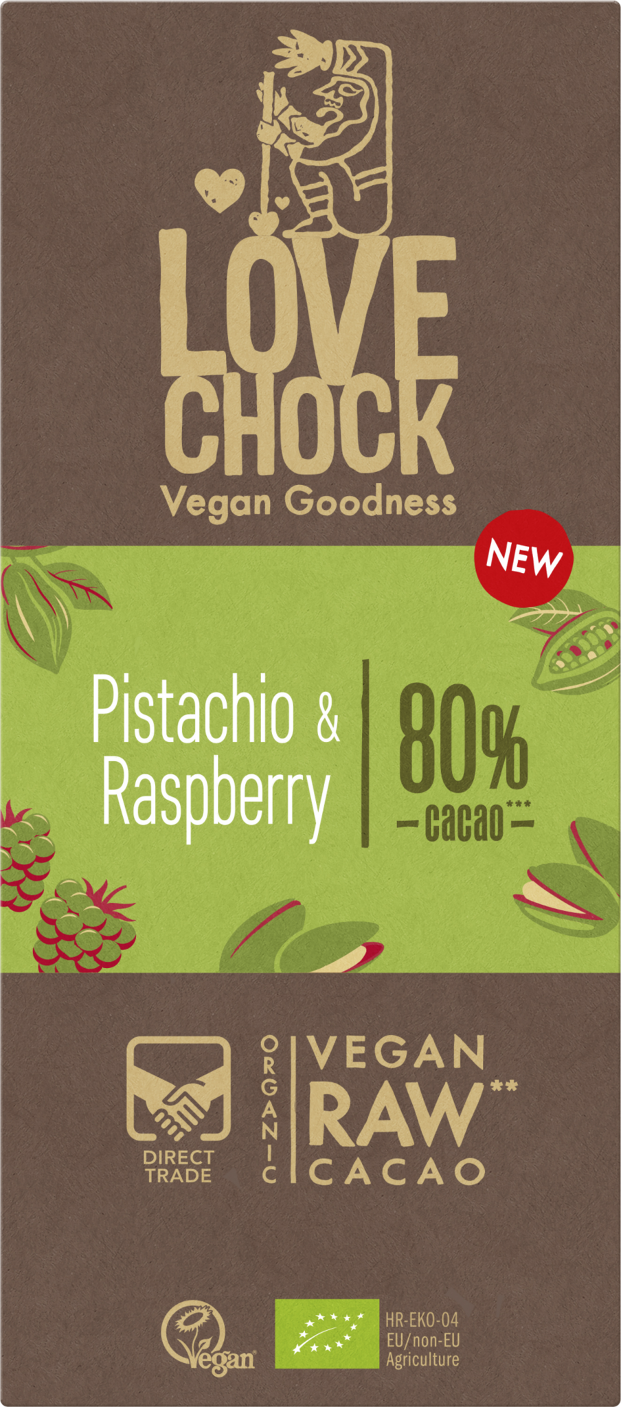 Lovechock Pistachio & Raspberry 70.00 Gram
