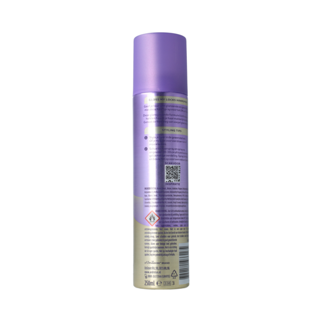 Haarspray gloss my locks  250.00 Milliliter
