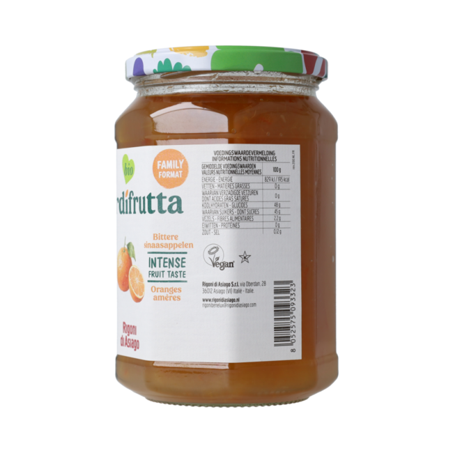 Sinaasappeljam bio 620.00 Gram