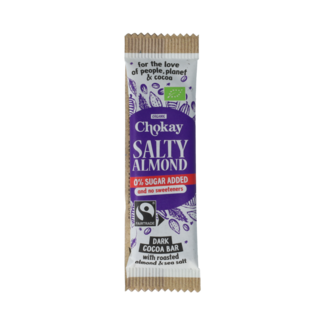 Chokay BIO Snack Bar Dark Salty Almond 30.00 Gram