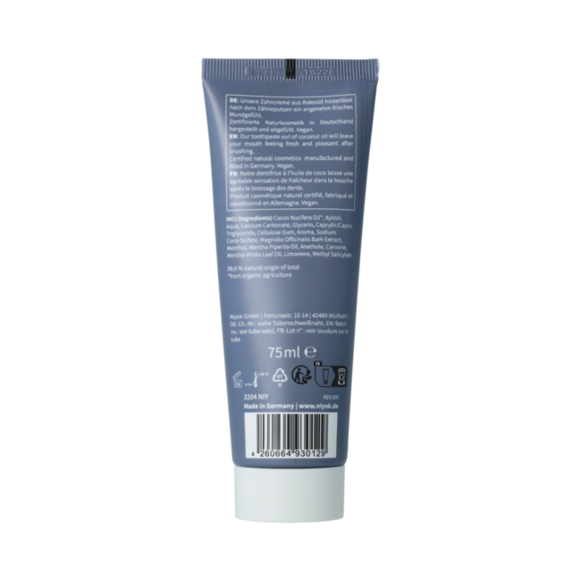 tandpasta spearmint 75.00 Milliliter