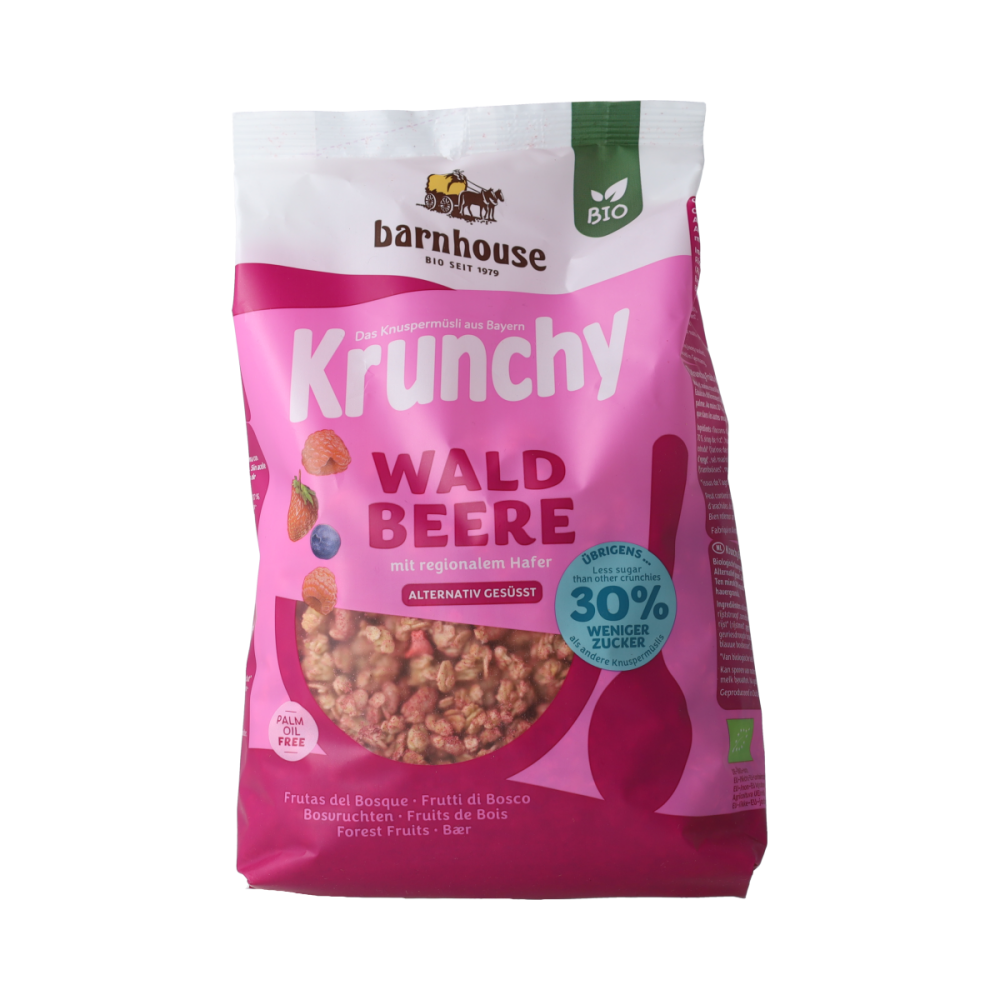 Barnhouse Krunchy havergranola bosvruchten bio 500 Gram