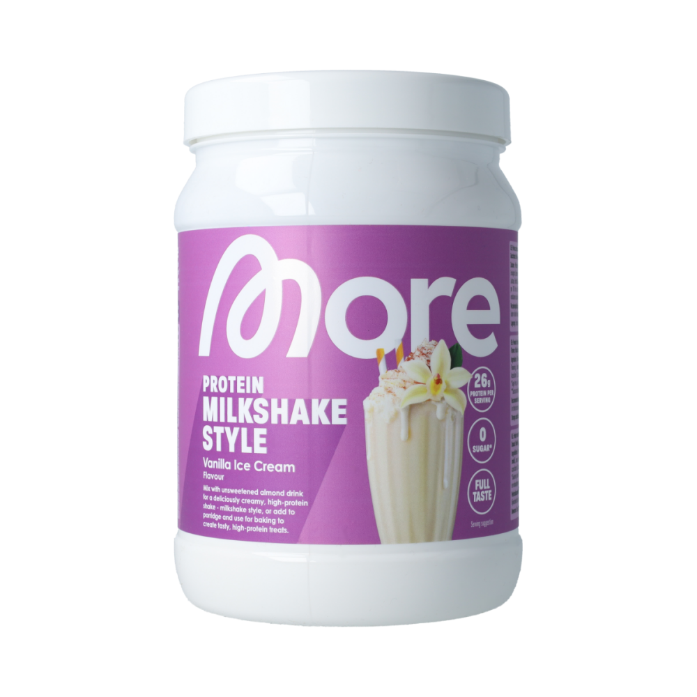 More Nutrition More Protein Milkshake Style Vanilla Ice Cream 360 Gram