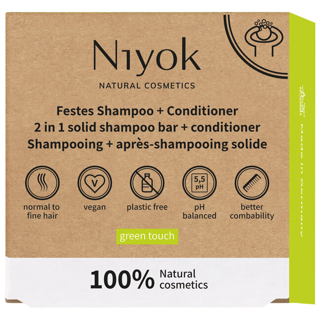 2 in 1 shampoo/condition green touch 80.00 Gram