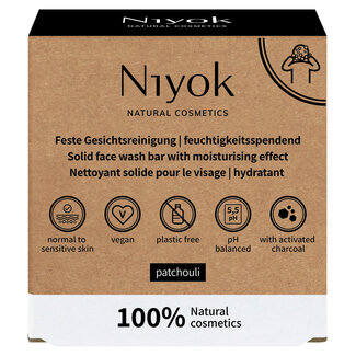 Niyok Gezichtsreiniger patchouli 80.00 Gram