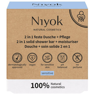 Niyok 2 in1 shower sensitive 80.00 Gram
