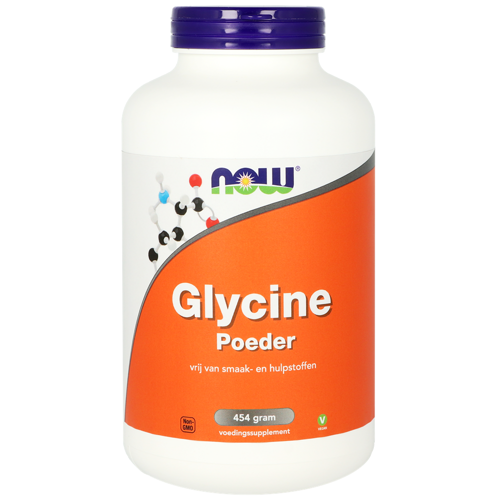 NOW Glycine Poeder 454 Gram