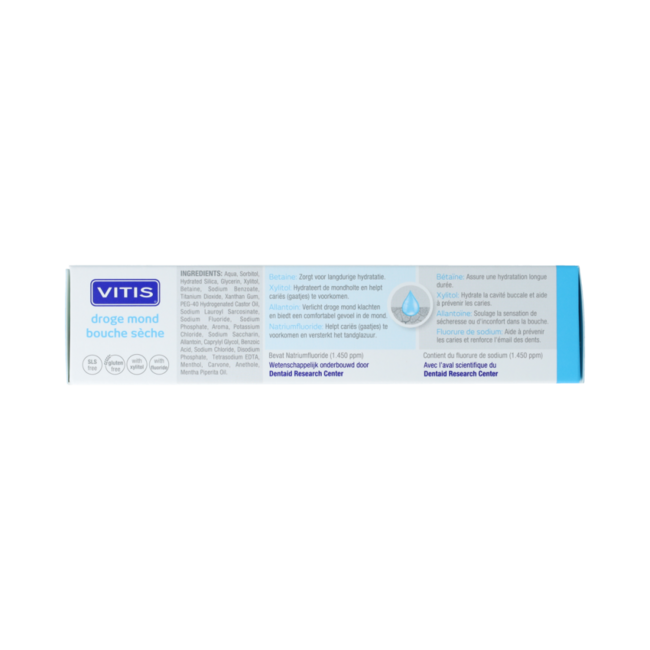 VITIS Dentifricio bocca secca 75 millilitri