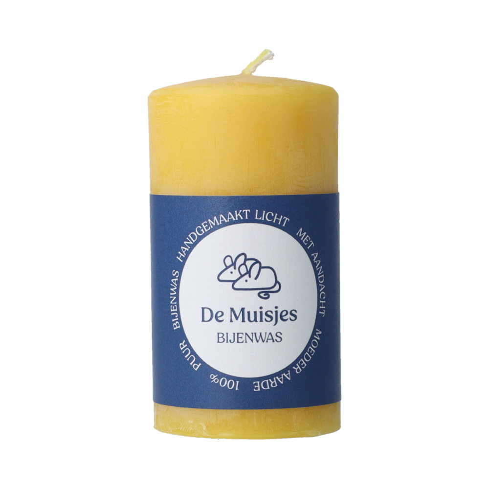 De Muisjes Bijenwaskaars stomp klein 1 Stuks