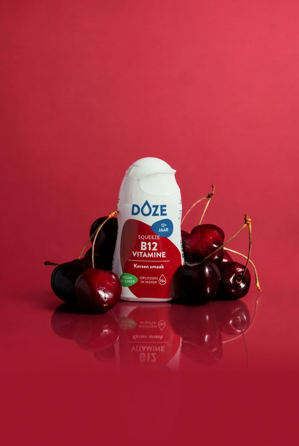DOZE Vitamins B12 Kersen - vloeibaar 50 Milliliter